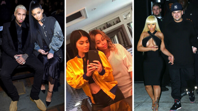 UVENTET: Kylie Jenner og Blac Chyna overrasket alle da de dukket opp sammen på Kylies Snapchat i slutten av april. Foto: Skjermdump Snapchat UVENTET: Kylie Jenner og Blac Chyna overrasket alle da de dukket opp sammen på Kylies Snapchat i slutten av april. Foto: Skjermdump Snapchat
